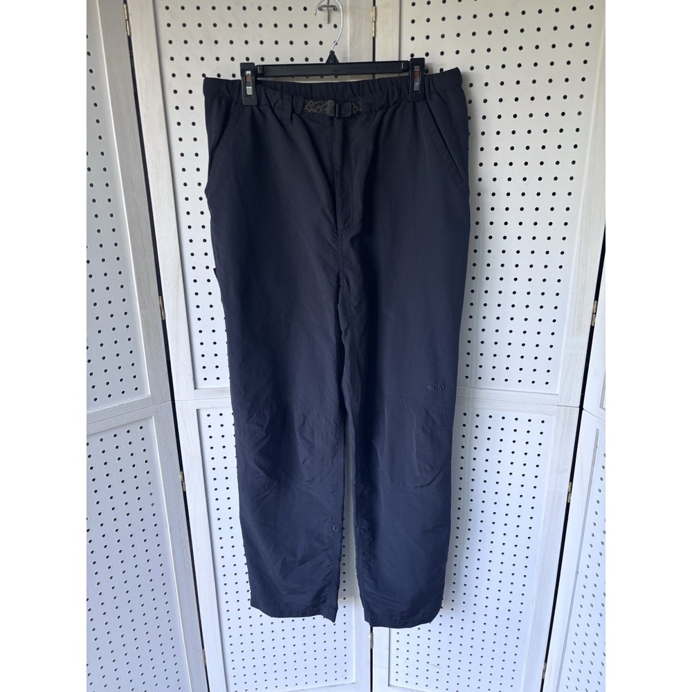 EMS Eastern Mountain Sports Womens 14 Nylon Belted Roll Tab Pants Hiking Outdoor